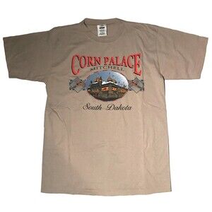 Vintage Corn Palace Tee Mitchell South Dakota Large
